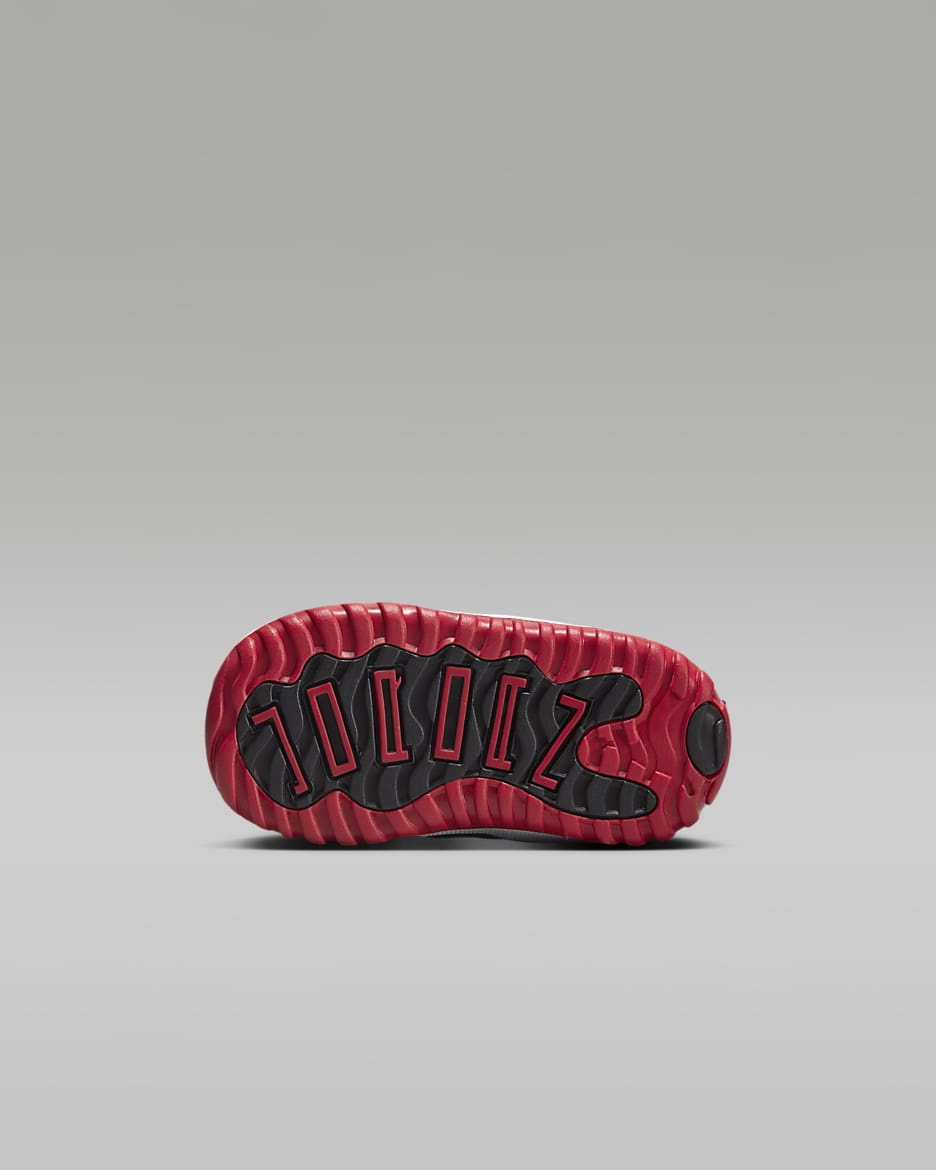 Jordan 11 Retro Bred Velvet Baby Toddler Shoes. Nike